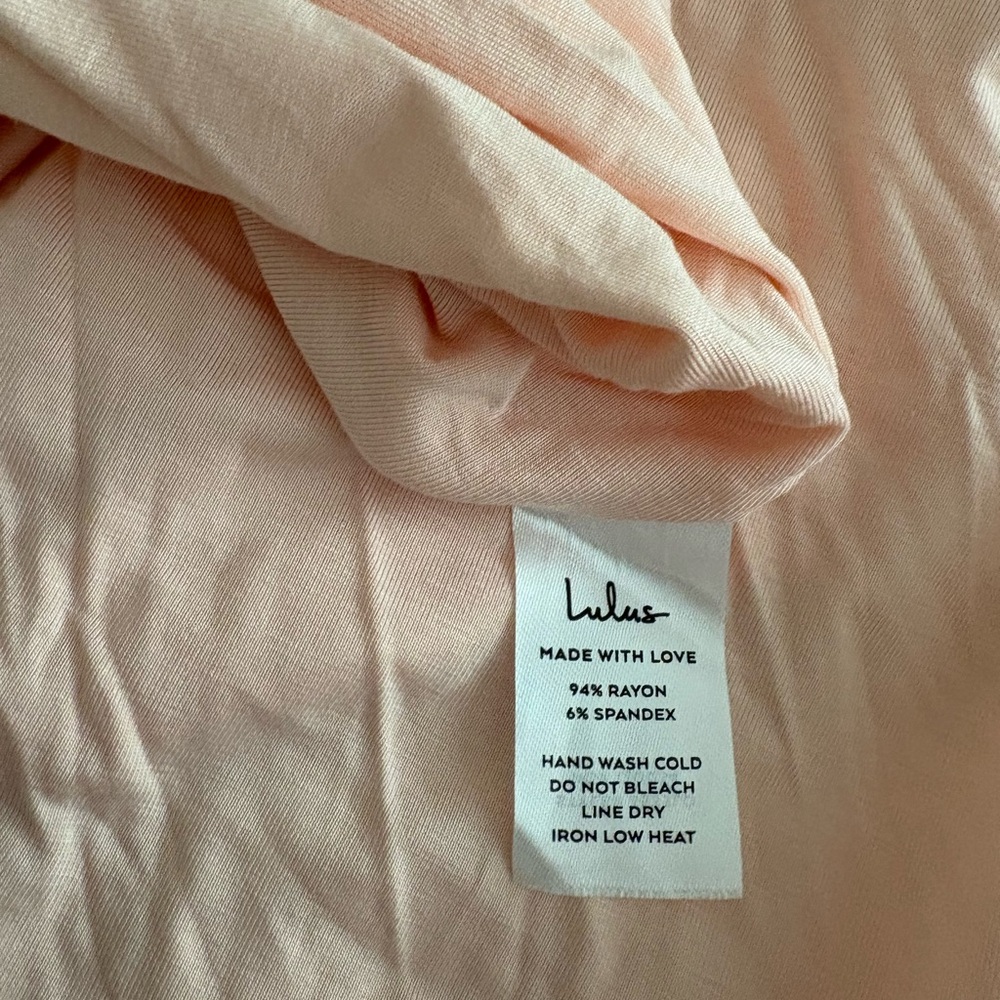 Lulu's Tricks of the Trade multiway convertible blush pink dress size XL new - Picture 9 of 12